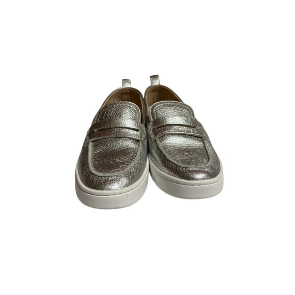 Vionic Uptown Silver Metallic Comfort Slip On Loafer - 6 - Picture 5 of 12